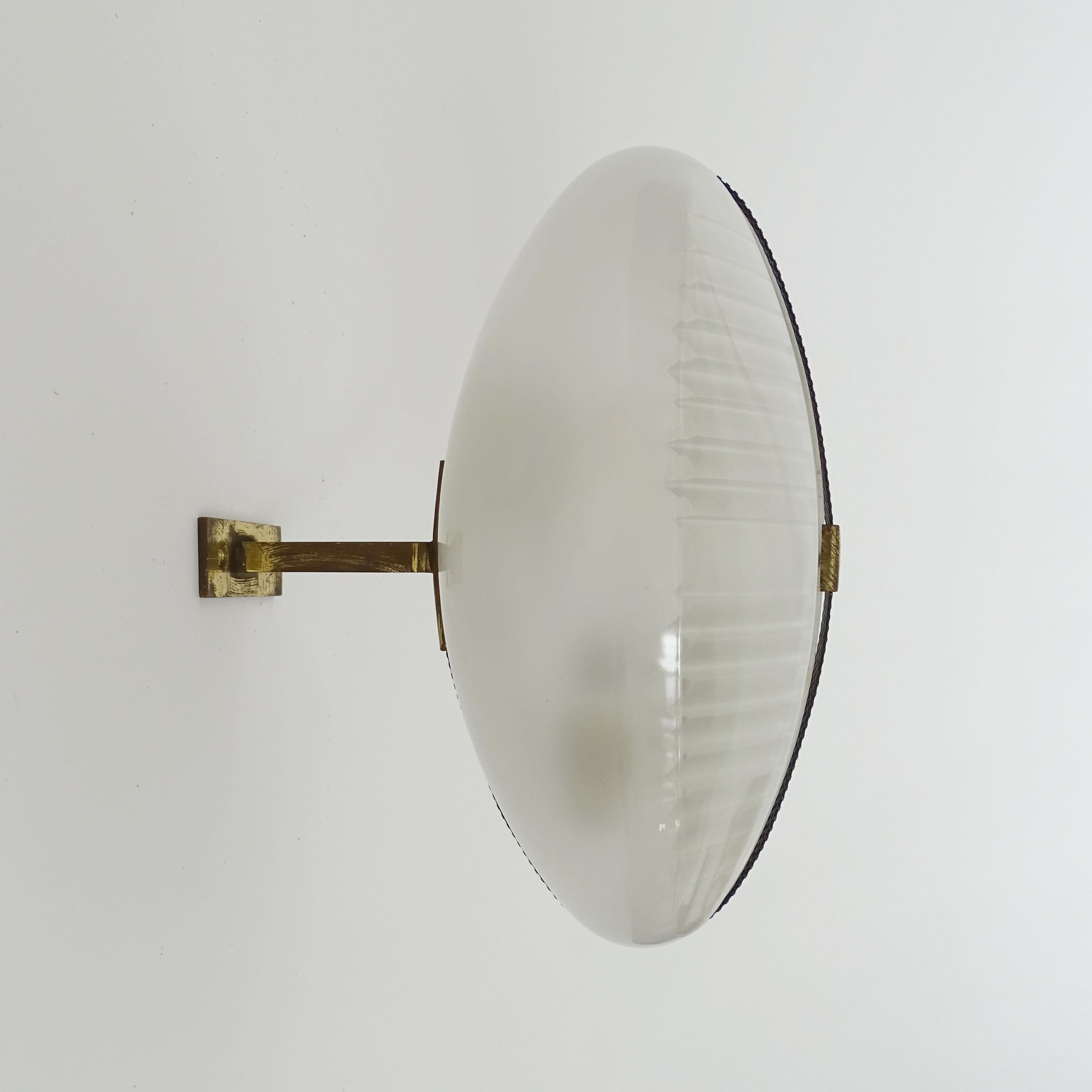 Vico Magistretti Pair of Lambda Wall Lamps for Artemide, Italy 1961 In Good Condition In Milan, IT