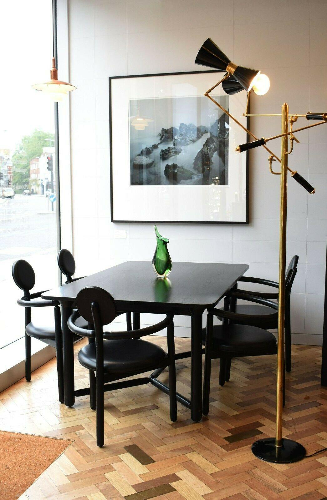 Vico Magistretti 'Pan Set' Dining Table and Chair Set by Rosenthal Memphis In Good Condition In London, GB