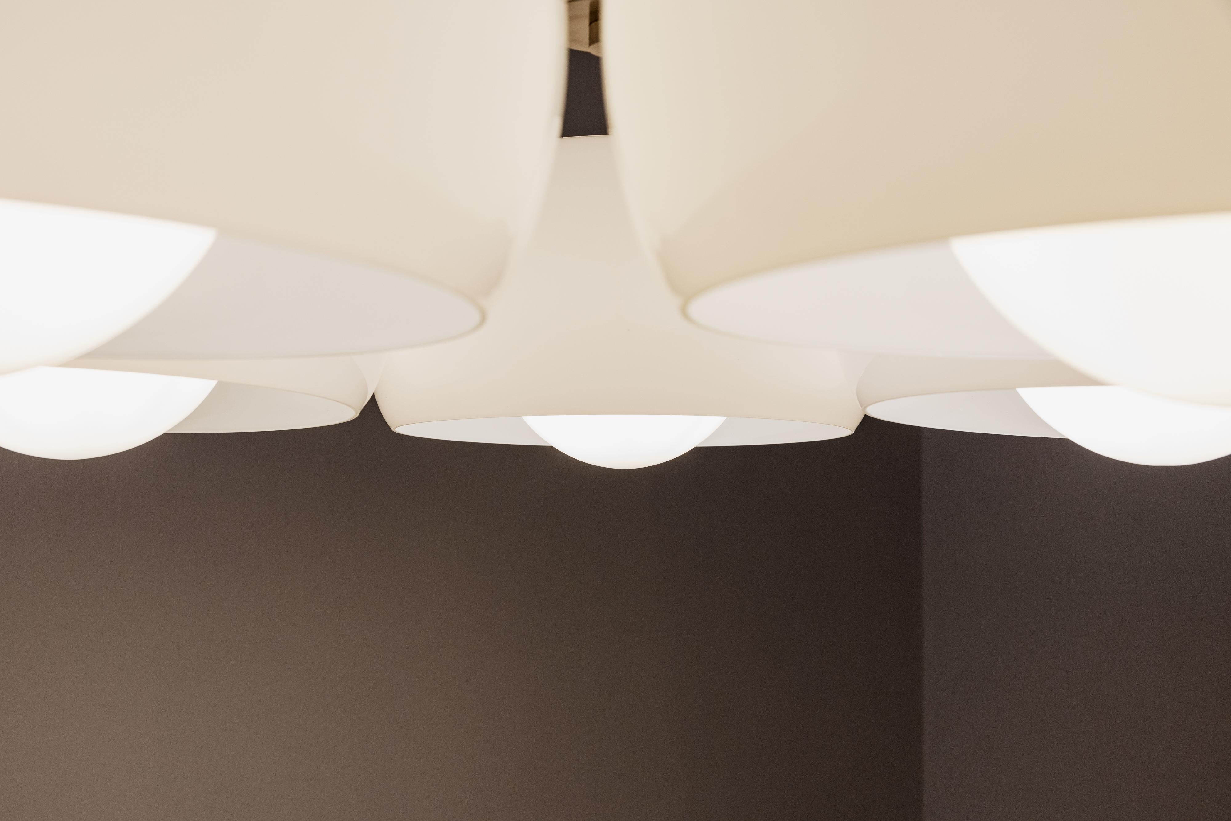 Acciaio Lampada da soffitto 