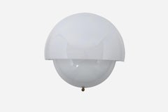 Vico Magistretti Sconce "Mania" in Glass,  Italy circa 1960s