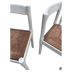 Vico Magistretti set of 4 Carimate Dining Chairs