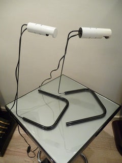 Vico Magistretti Slalom Iconic Desk Lamp, O-Luce, Italy, 1981