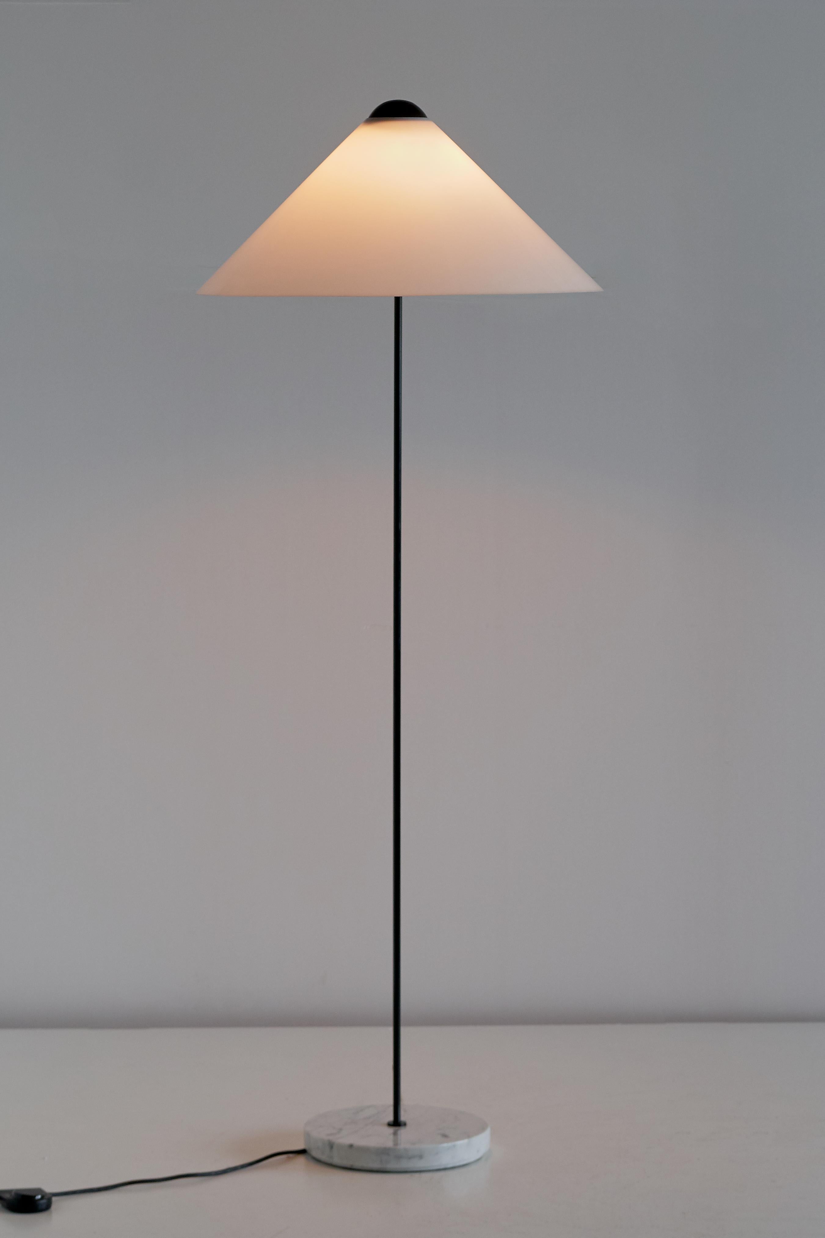 Vico Magistretti 'Snow' Floor Lamp for Oluce, Italy, 1973 1