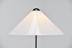Vico Magistretti Snow Floor Lamp Oluce Italy, 1973