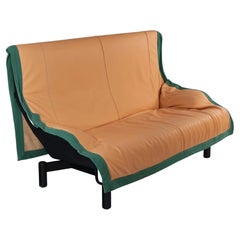 Antique Vico Magistretti, sofa mod. Sinbad for Cassina, 1980