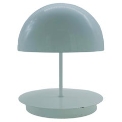 Vico Magistretti Style White Table Lamp, Italy, 1970s