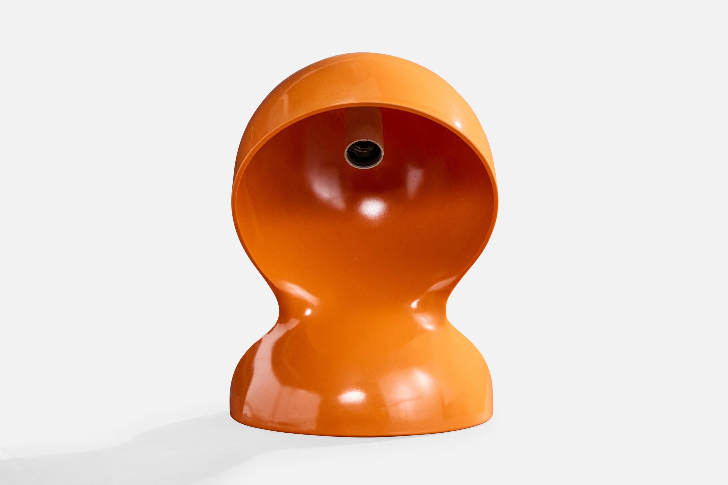 Vico Magistretti, Lámpara de mesa, Plástico, Italia, Década de 1960 Italiano en venta