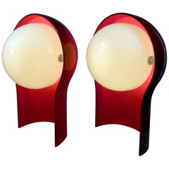 Vico Magistretti "Telegono" Pair of Table Lamps