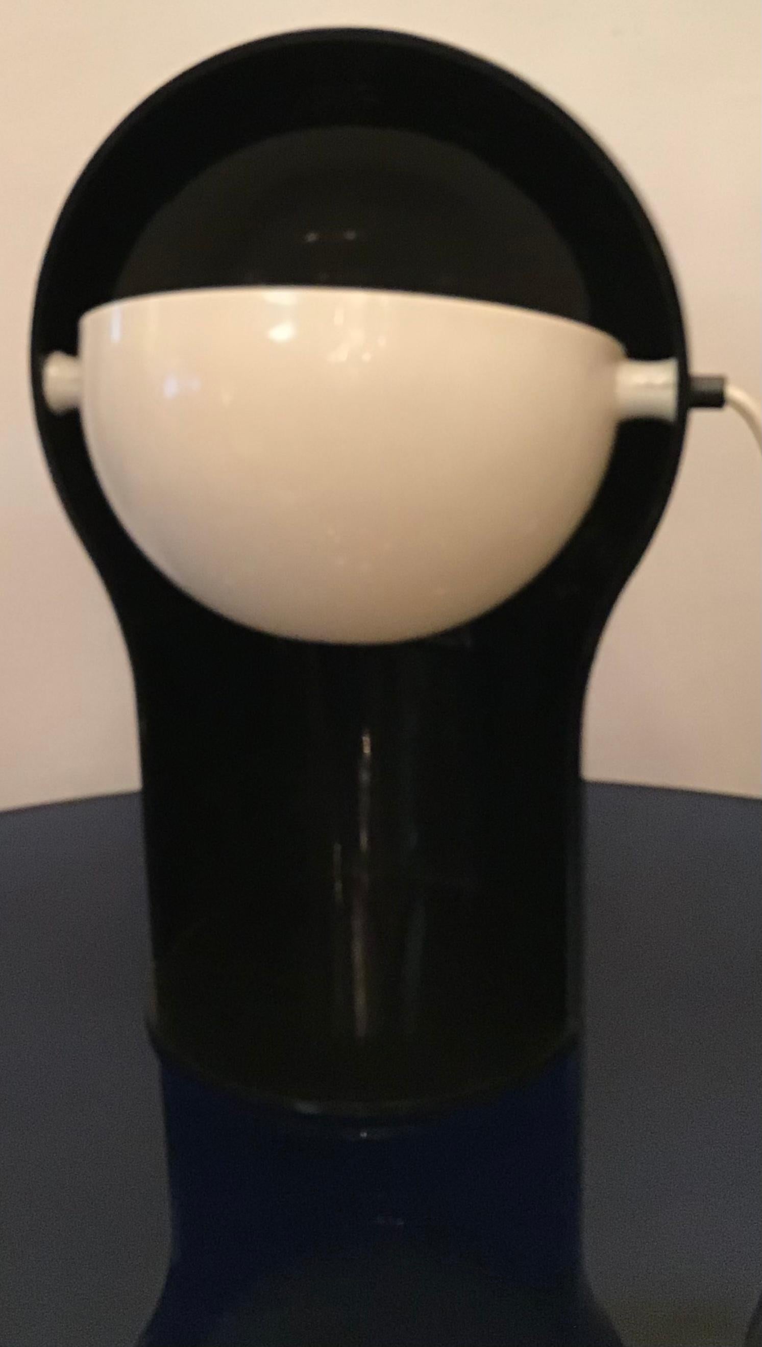Plexiglass Vico Magistretti “Telegono” Table Lamp 1966 Perplex, Italy For Sale