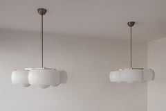 Vico Magistretti “Triclinio” Ceiling Lamps for Artemide, 1967, Set of 2