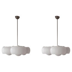 Vico Magistretti “Triclinio” Ceiling Lamps for Artemide, 1967, Set of 2