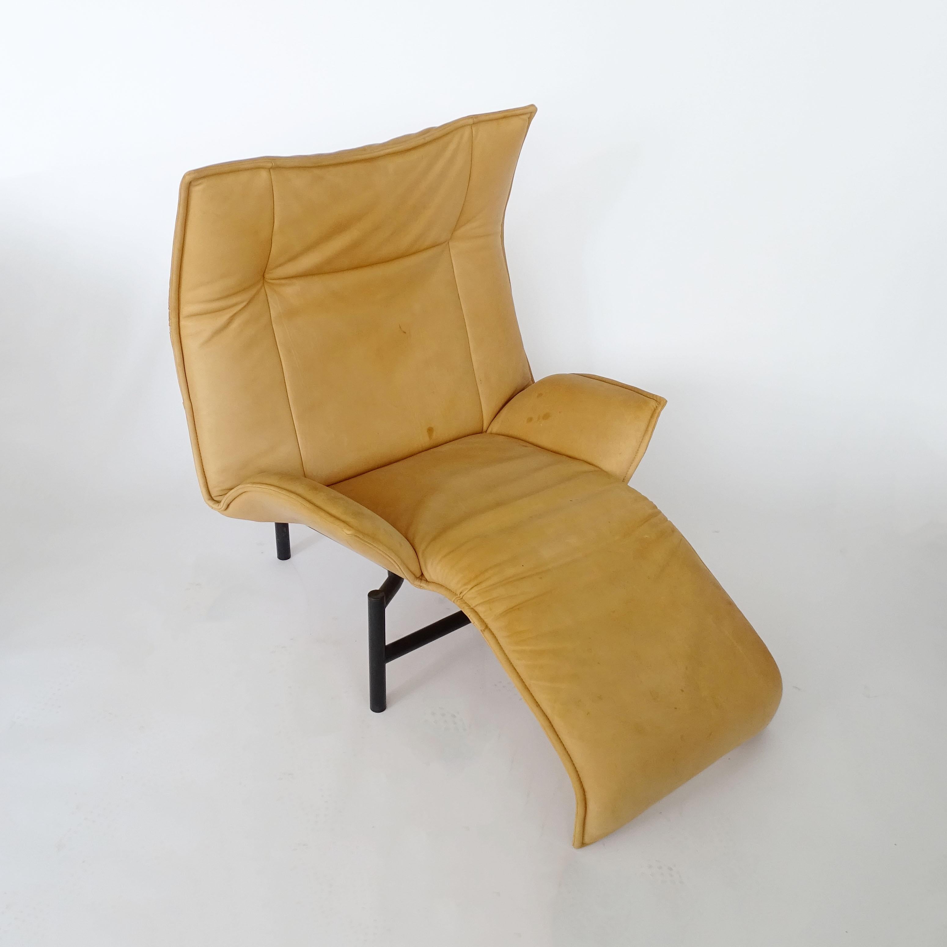 Vico Magistretti, Loungesessel „Veranda“ für Cassina, Italien, 1980er Jahre (Postmoderne) im Angebot