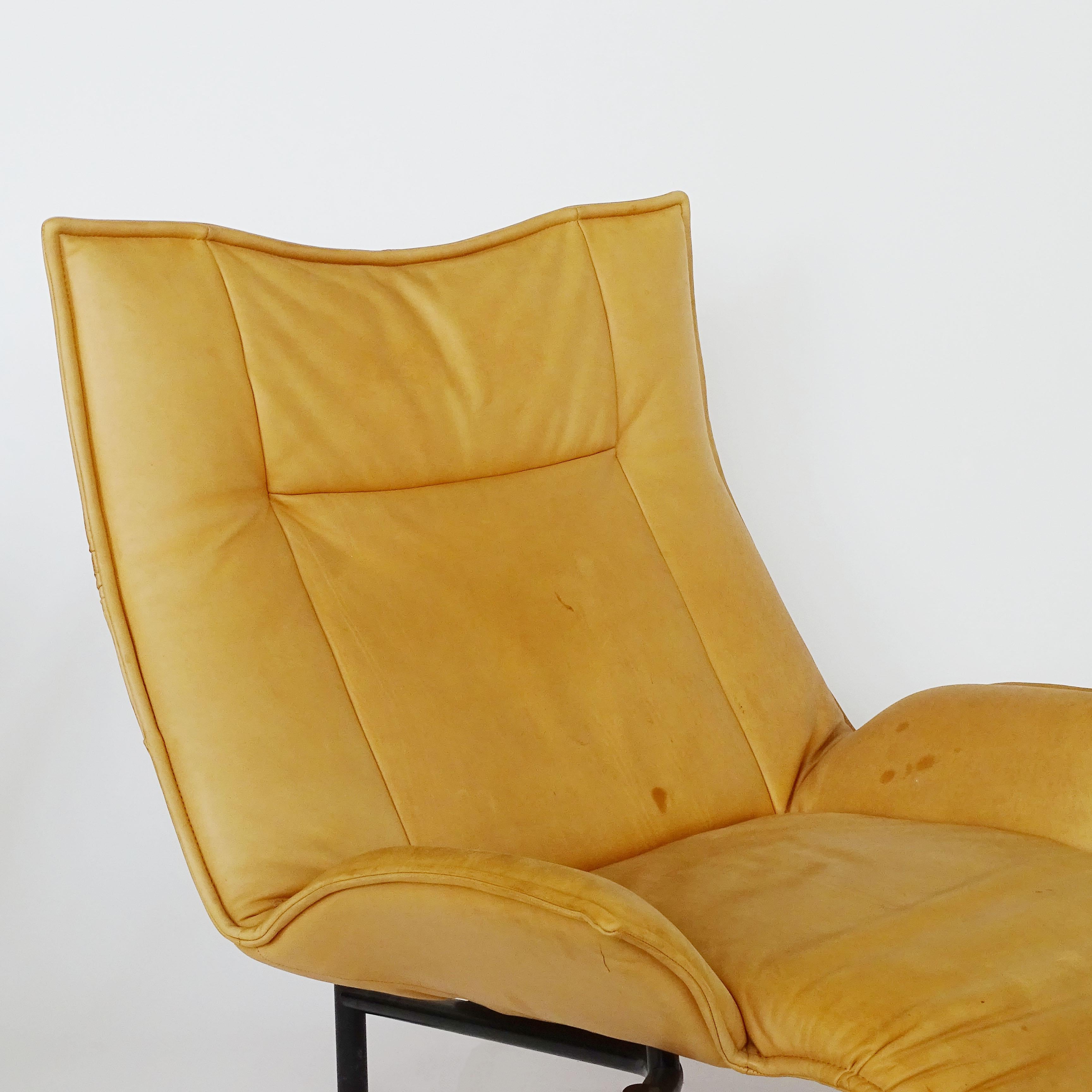 Postmoderno Vico Magistretti Veranda Lounge chair per Cassina, Italia anni '80 in vendita