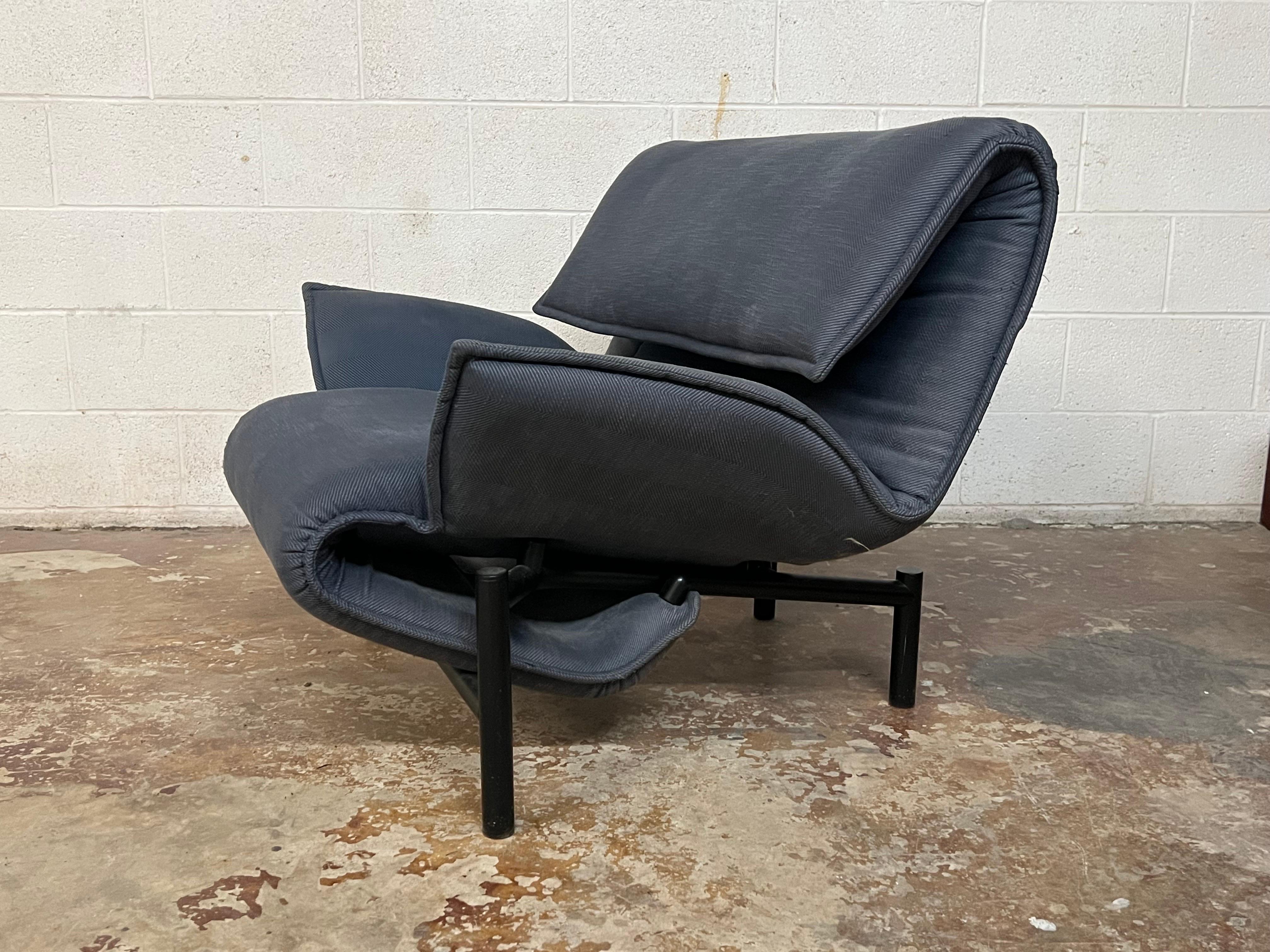 Vico Magistretti “Veranda” Lounge Chair for Cassina, Italy For Sale 8
