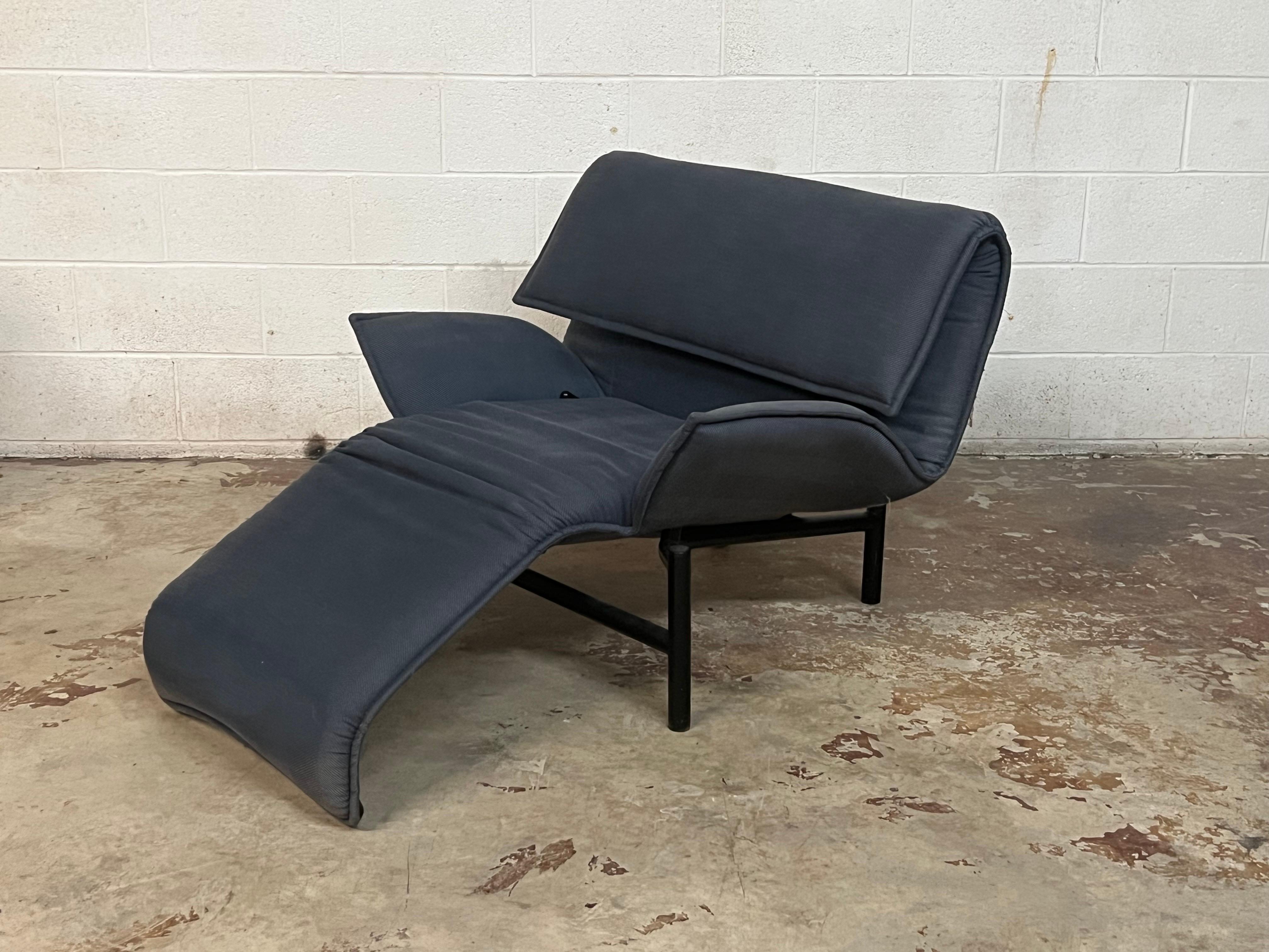 Modern Vico Magistretti “Veranda” Lounge Chair for Cassina, Italy For Sale
