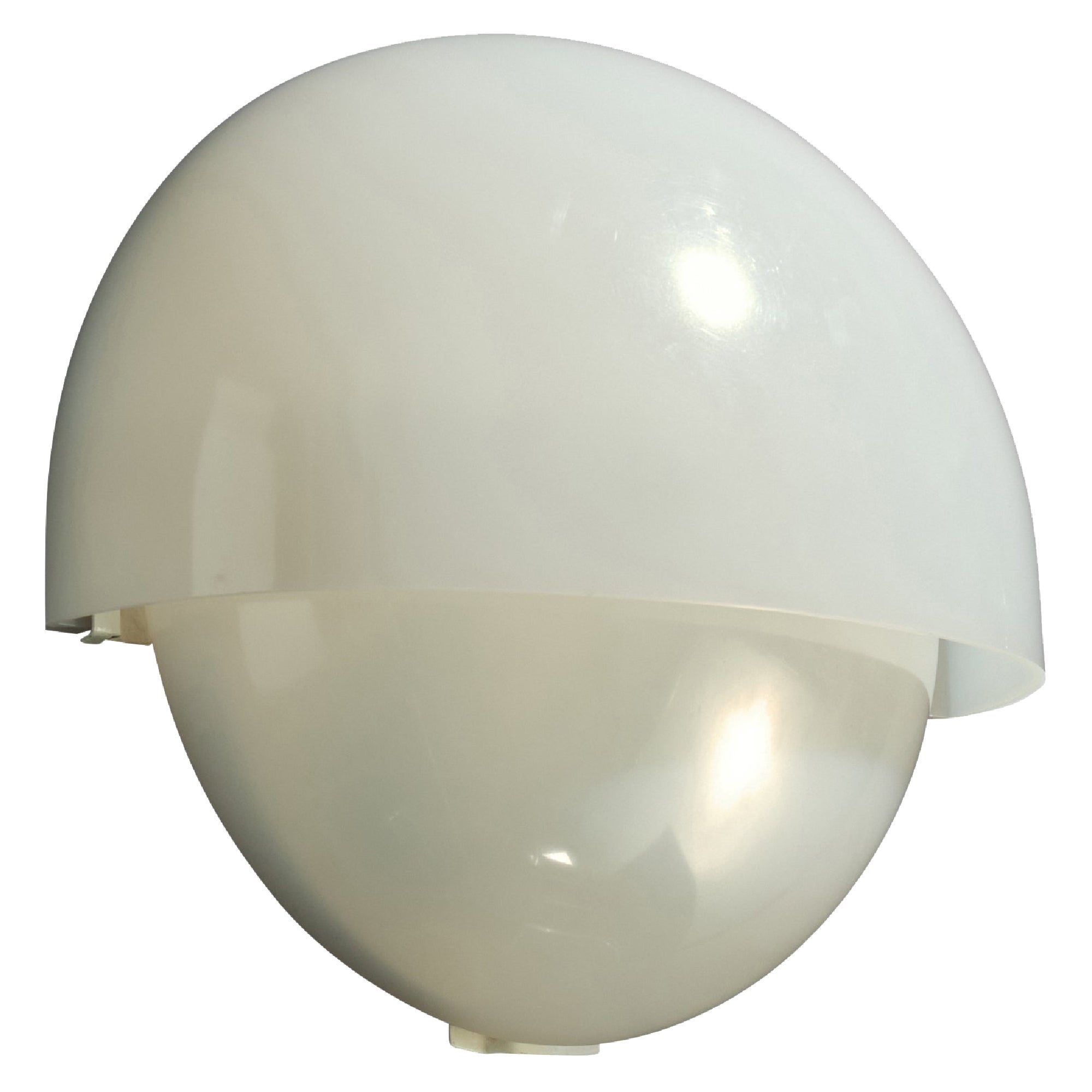 Vico Magistretti, Wall Lights, Acrylic, Italy, 1960s For Sale