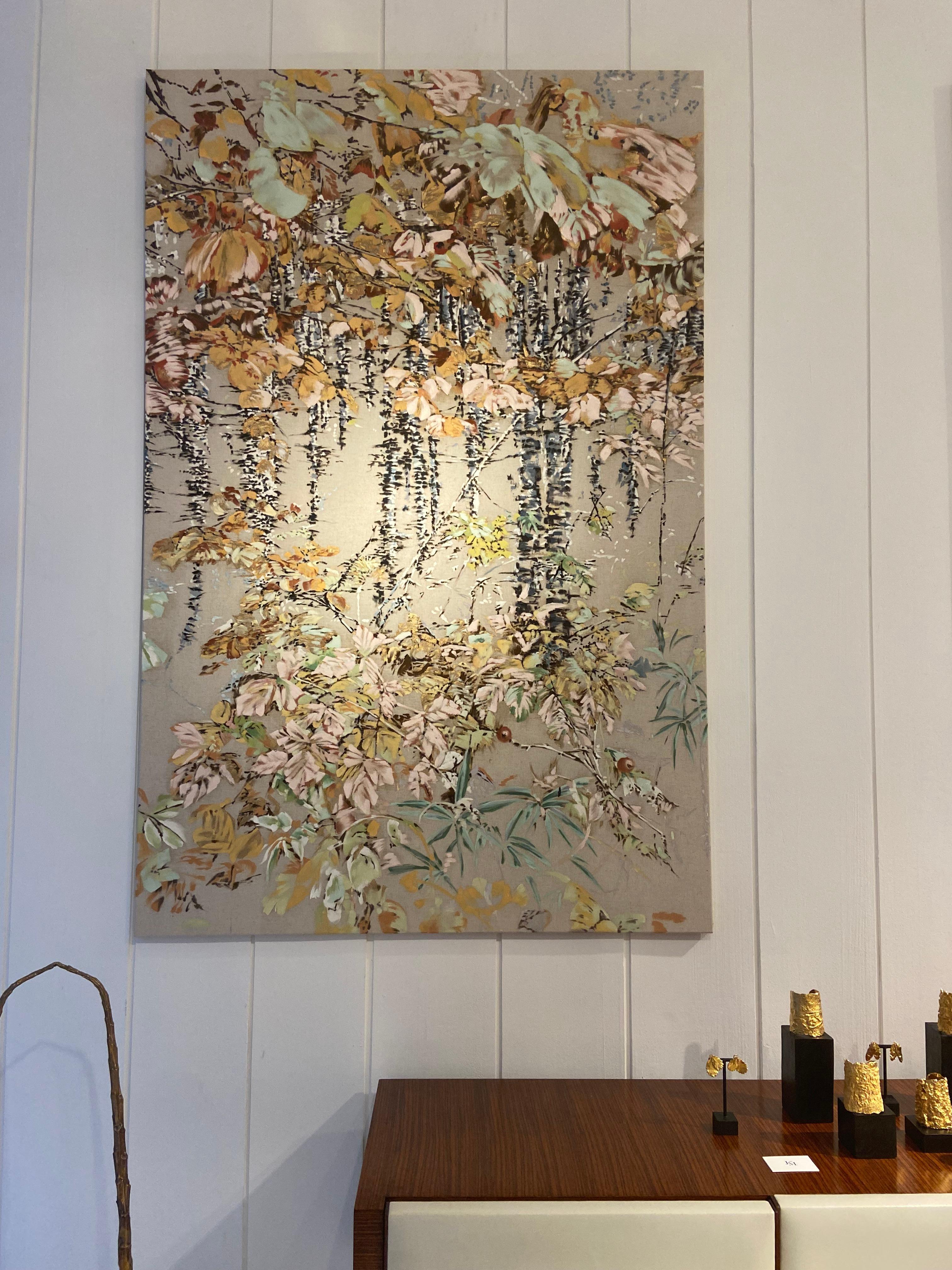 Victoire Cathalan - Bosca I. 2024. Olio su tela In condizioni ottime in vendita a Saint-Ouen, FR