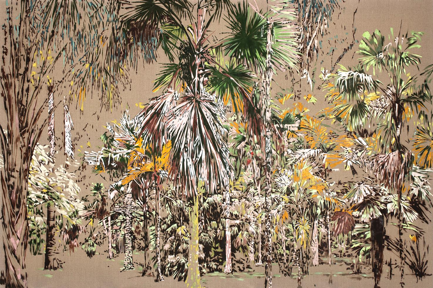 Victoire Cathalan - Exótica. 2024. Óleo sobre lienzo Belga en venta
