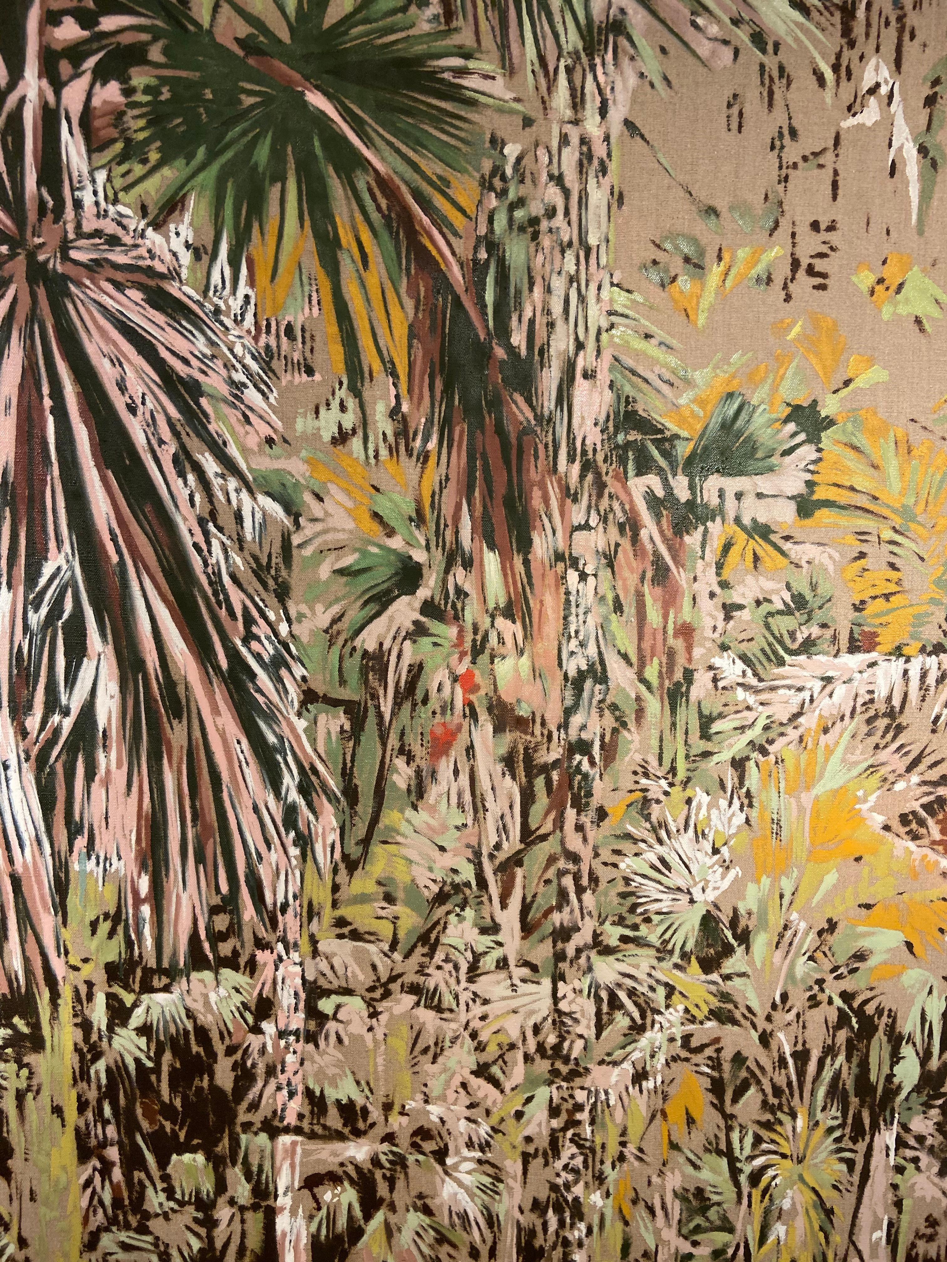 Victoire Cathalan - Exótica. 2024. Óleo sobre lienzo en venta 2