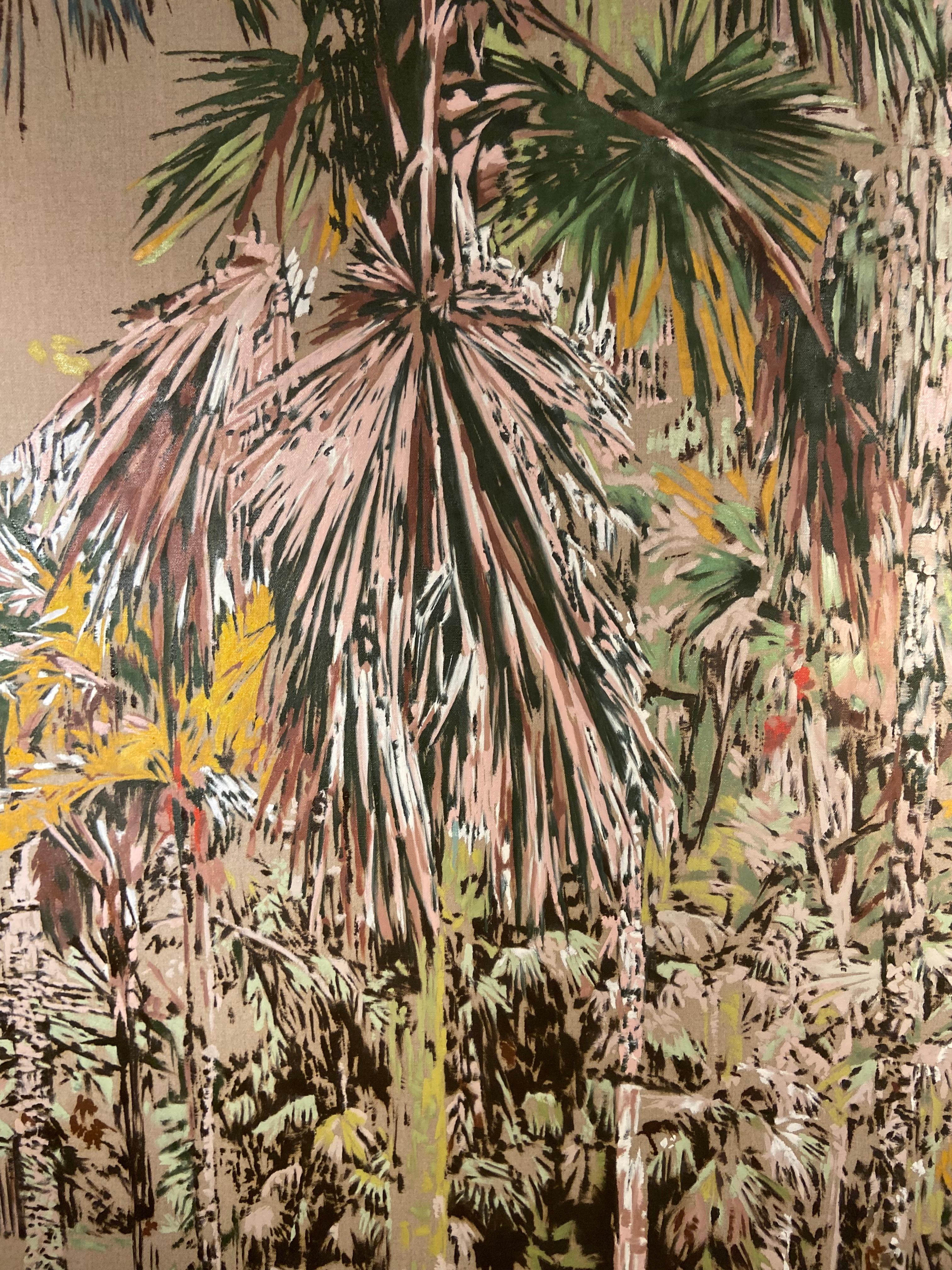 Victoire Cathalan - Exótica. 2024. Óleo sobre lienzo en venta 3