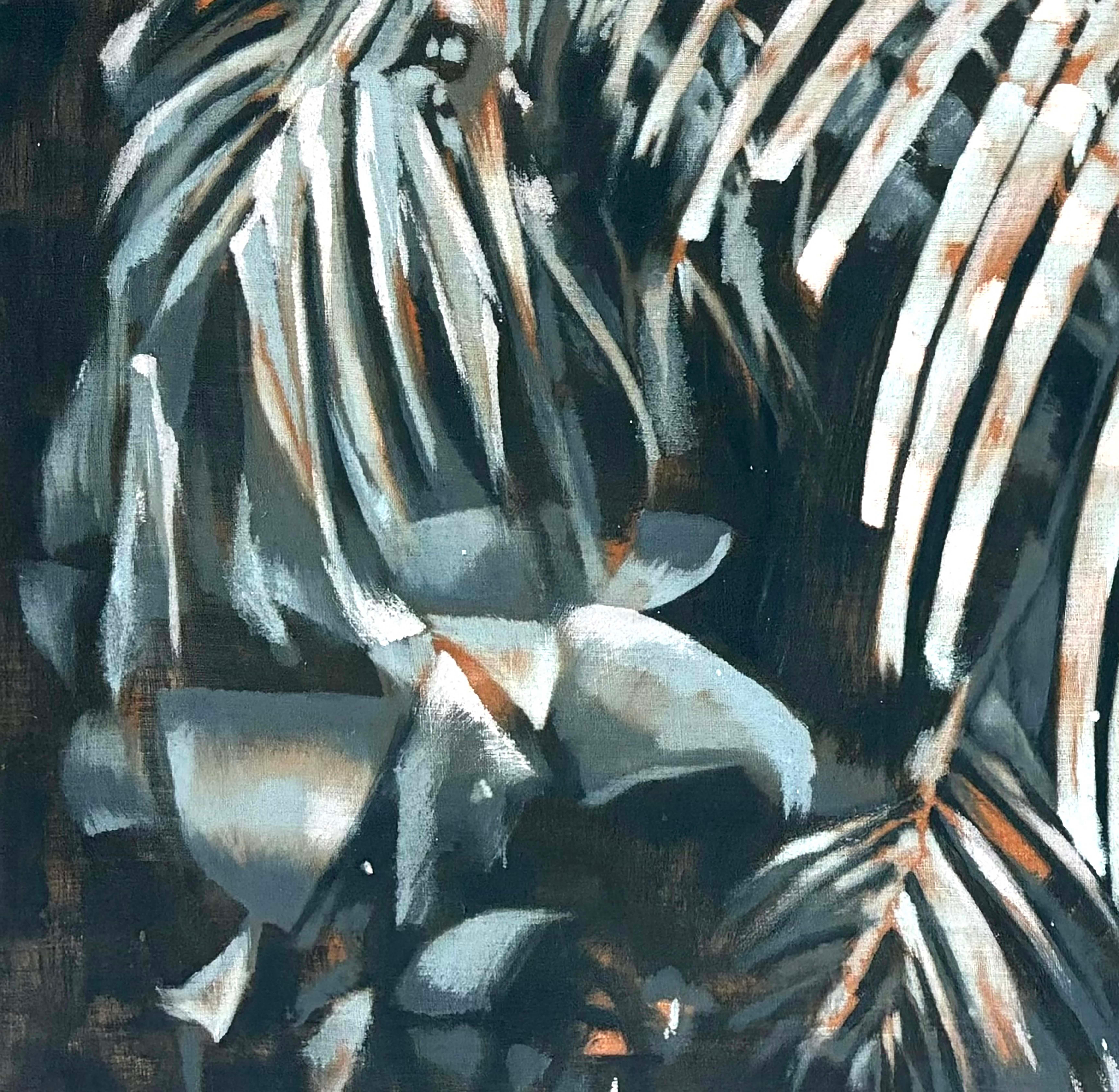 Aube - Painting Contemporáneo de Victoire Cathalan