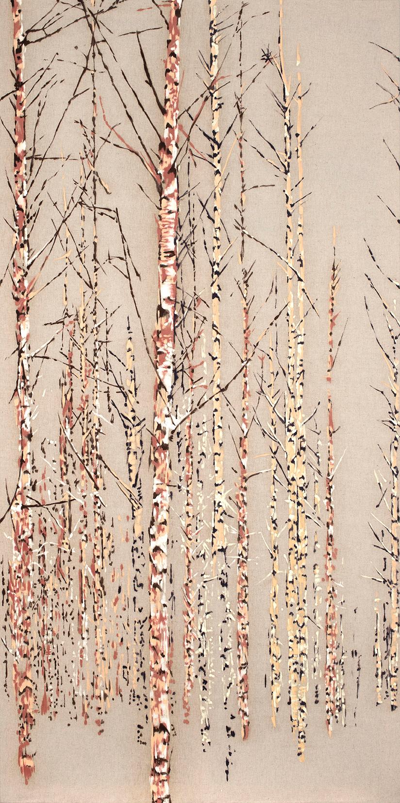 Victoire Cathalan Landscape Painting - Le Chant des Saisons IV