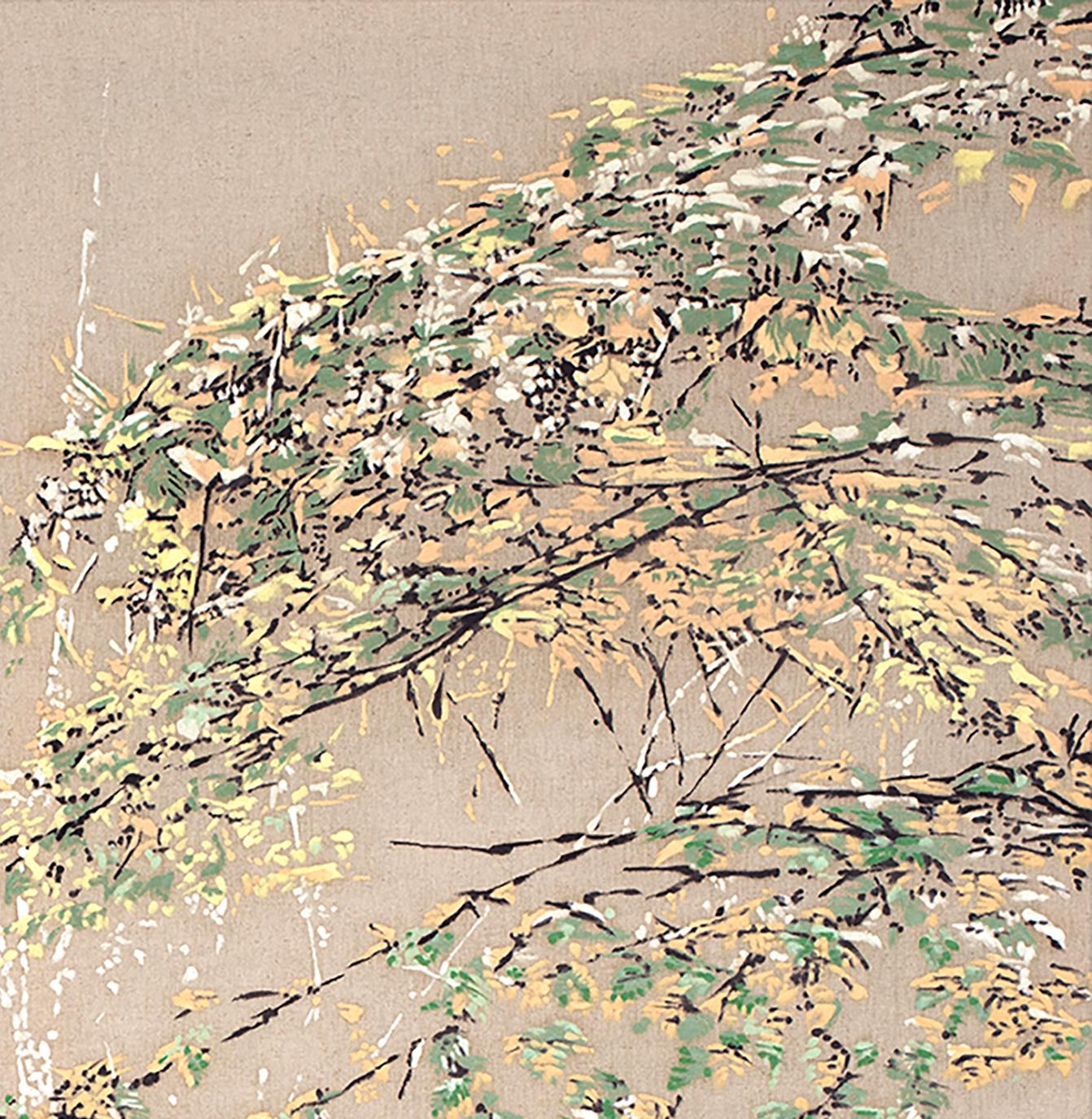 Le Chant des Saisons V.I.I. - Contemporain Painting par Victoire Cathalan