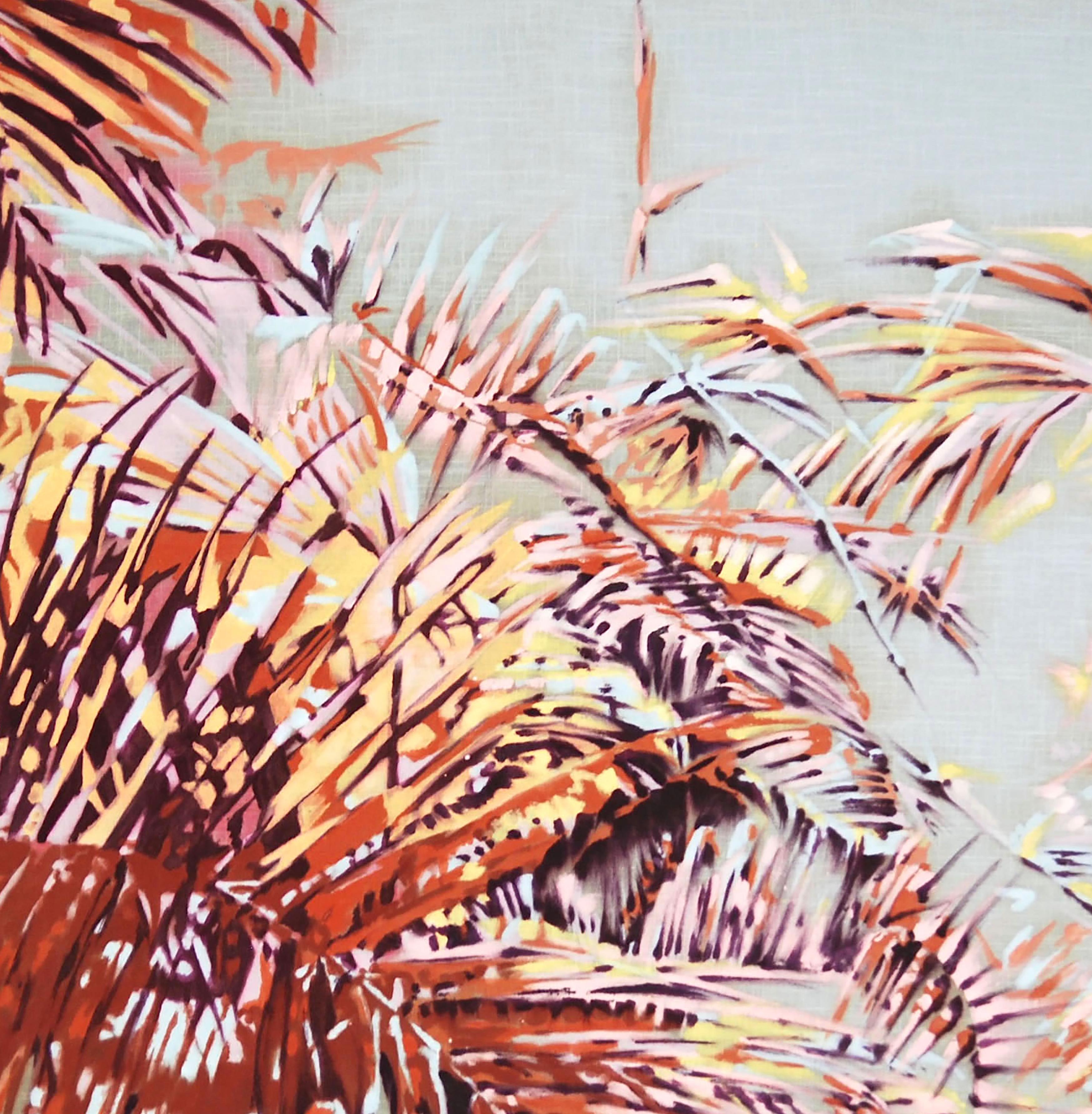 Coucher de soleil - Contemporain Painting par Victoire Cathalan