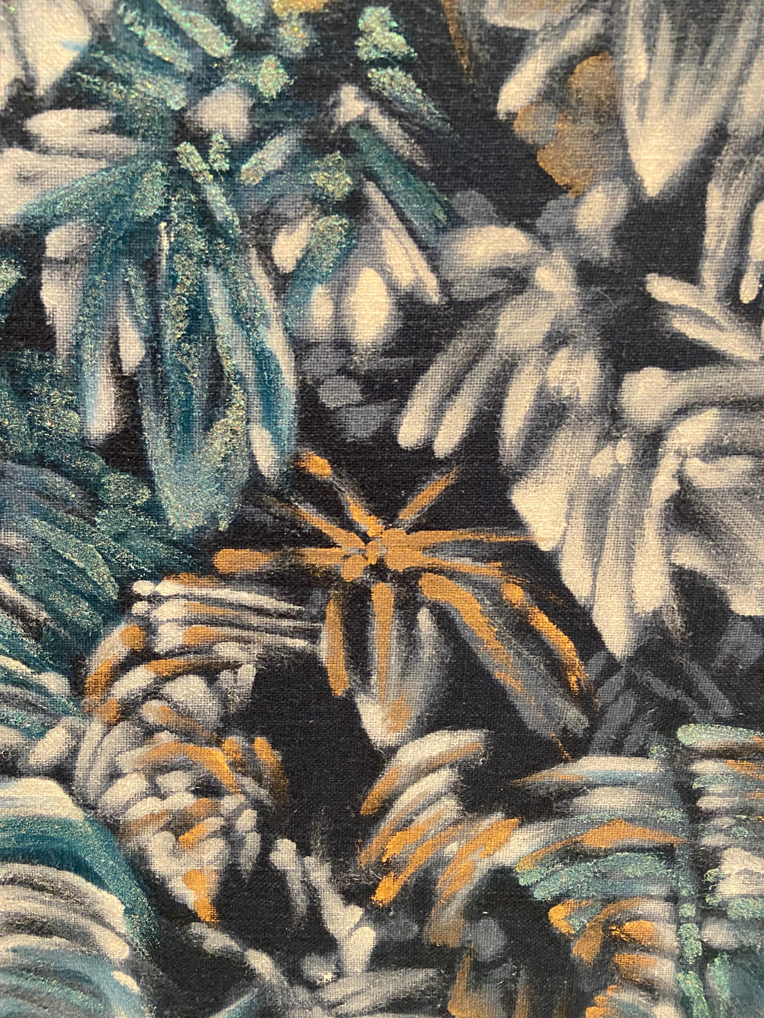 Belge Victoire Cathalan - Rio Casa II. 2020. Huile sur toile en vente