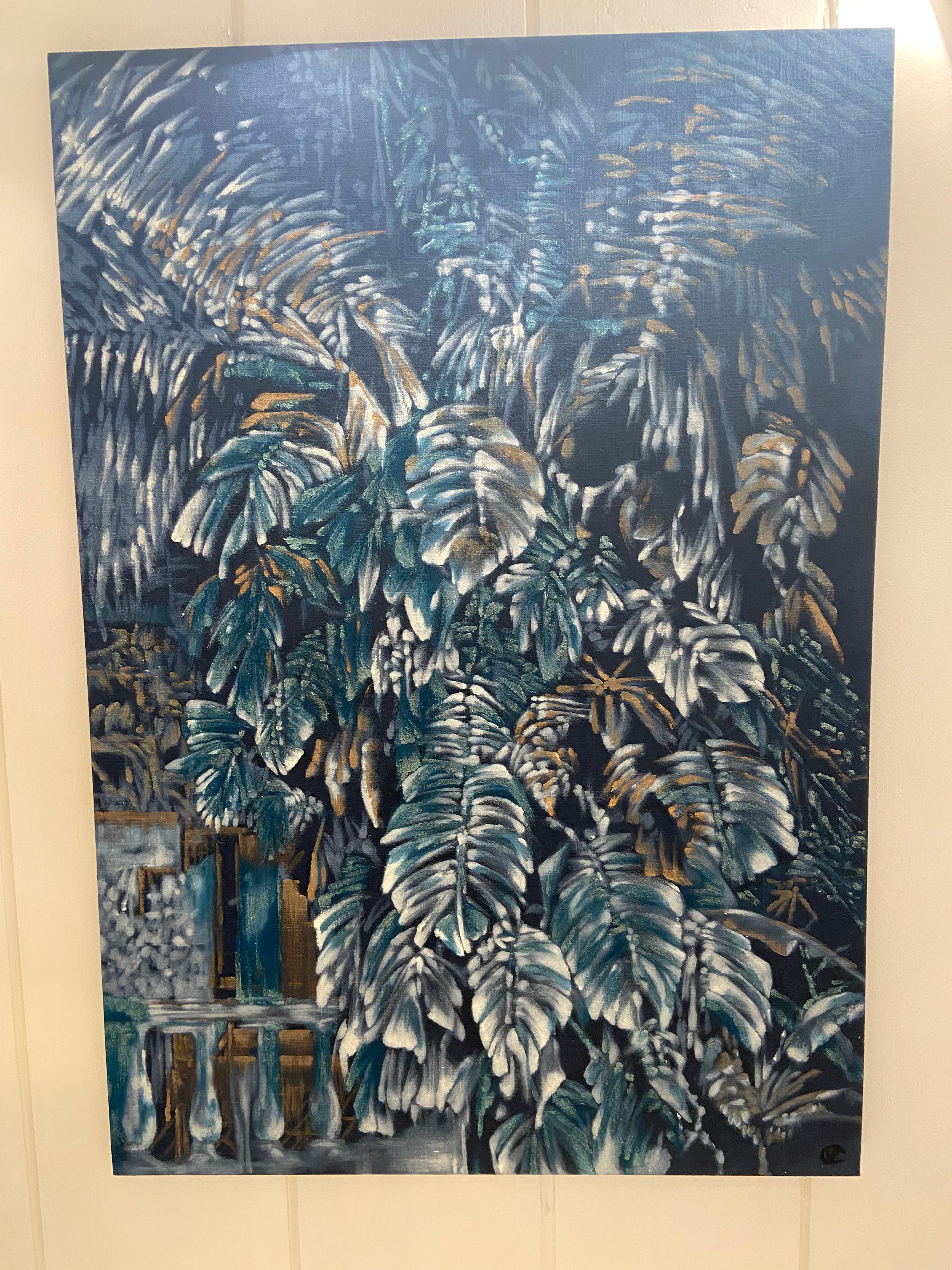 Victoire Cathalan - Rio Casa II. 2020. Huile sur toile en vente 2