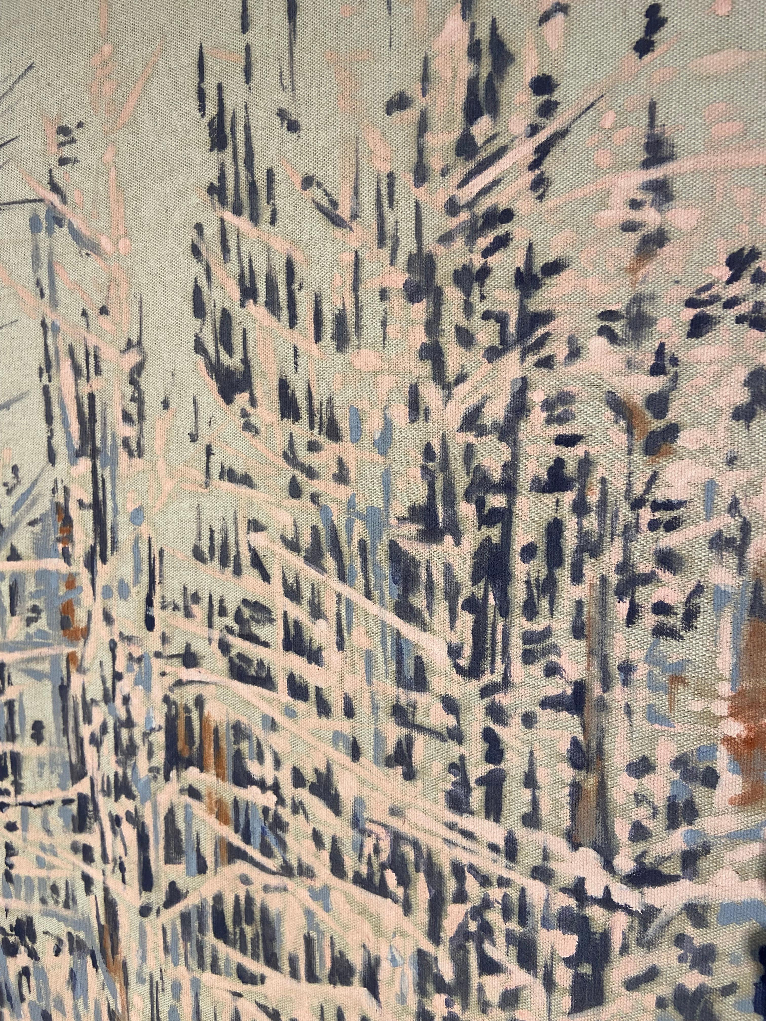 XXI secolo e contemporaneo Victoire Cathalan: 'Taïga' - Olio su tela 2021 in vendita