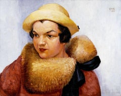 Untitled (Woman in Yellow Fur)