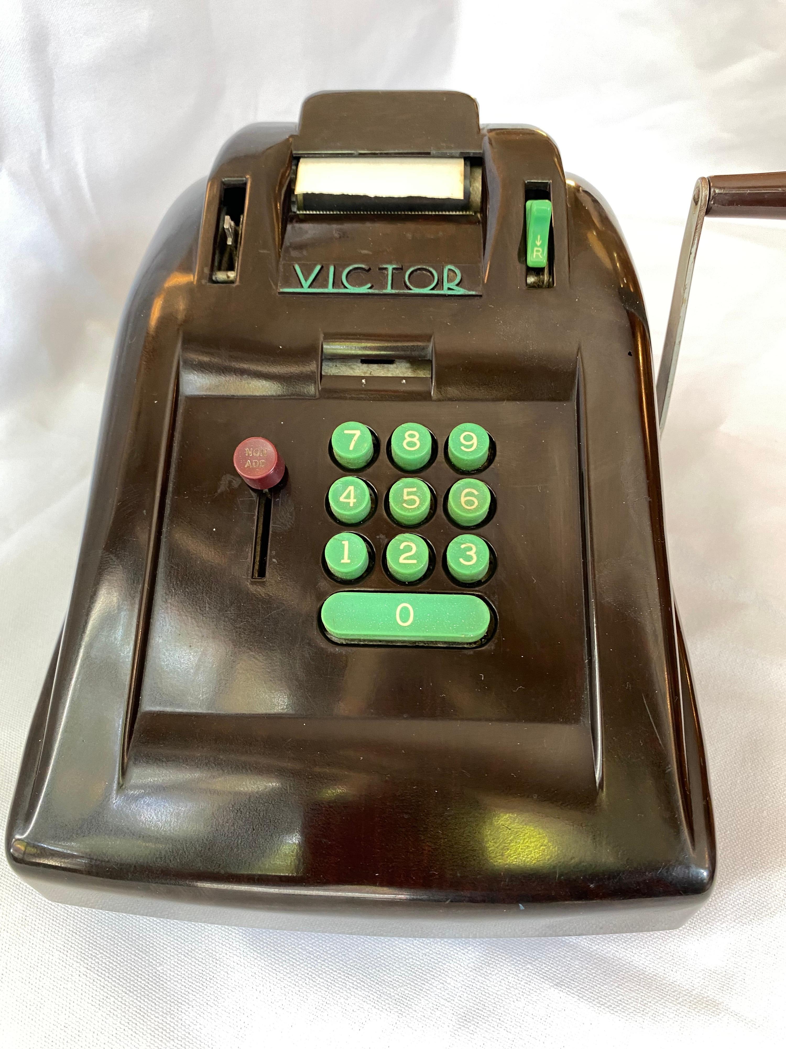victor adding machine vintage