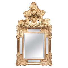 Victor Barat French Giltwood Mirror