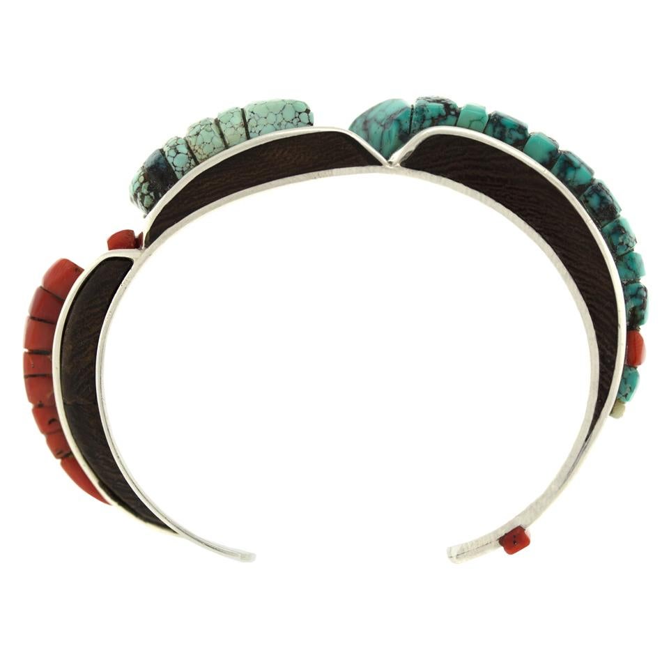 Women's or Men's Victor Beck Modernist Navajo Sterling Bracelet