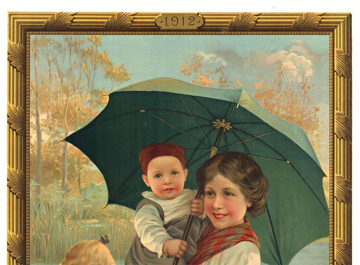 Lefevre-Utile Lu Lu French cookie poster - Art Nouveau Print by Victor Bocchino