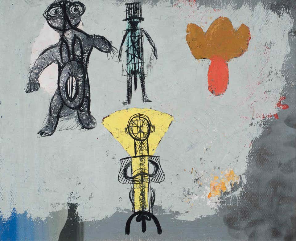 Victor Brauner - La récapitulation de l'amour, surreal, surrealist, painting