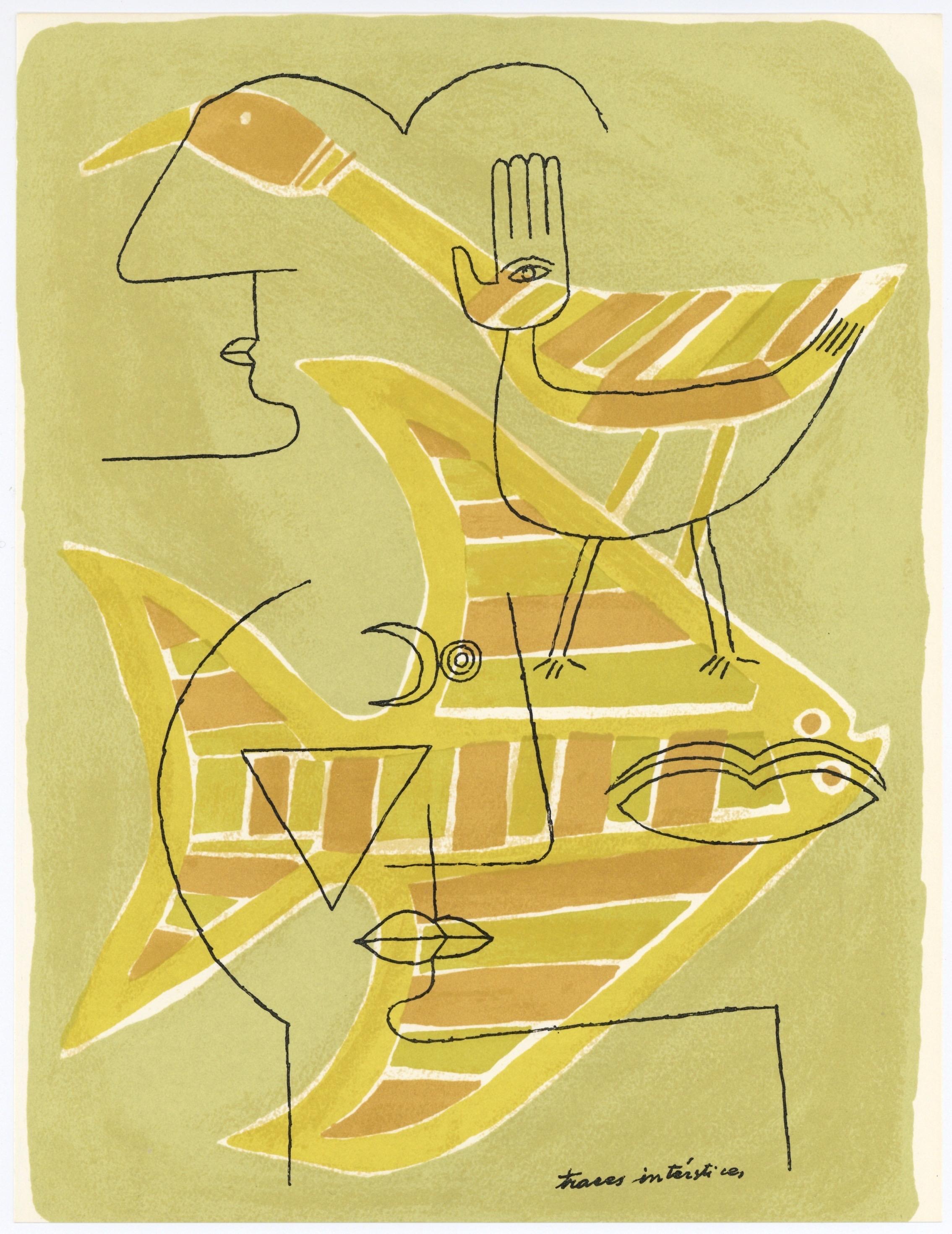 Lithographie auf Velinpapier. Beschriftung: Unsigniert und nicht nummeriert, wie ausgegeben. Guter Zustand. Anmerkungen: Aus dem Band, XXe Siècle, Bd. Nr. 22, 1963. Herausgegeben und gedruckt unter der Leitung von Gualtieri di San Lazzaro, éditeur,