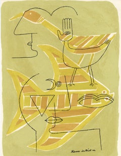 Brauner, Traces interstices, XXe Siècle (d'après)