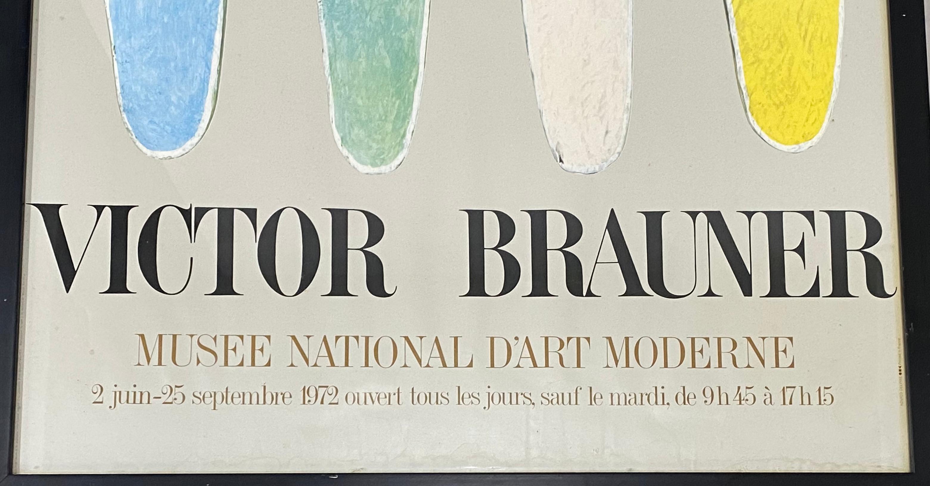 Victor Brauner Exhibition Poster Framed C.1972

Poster dimensions 19.5