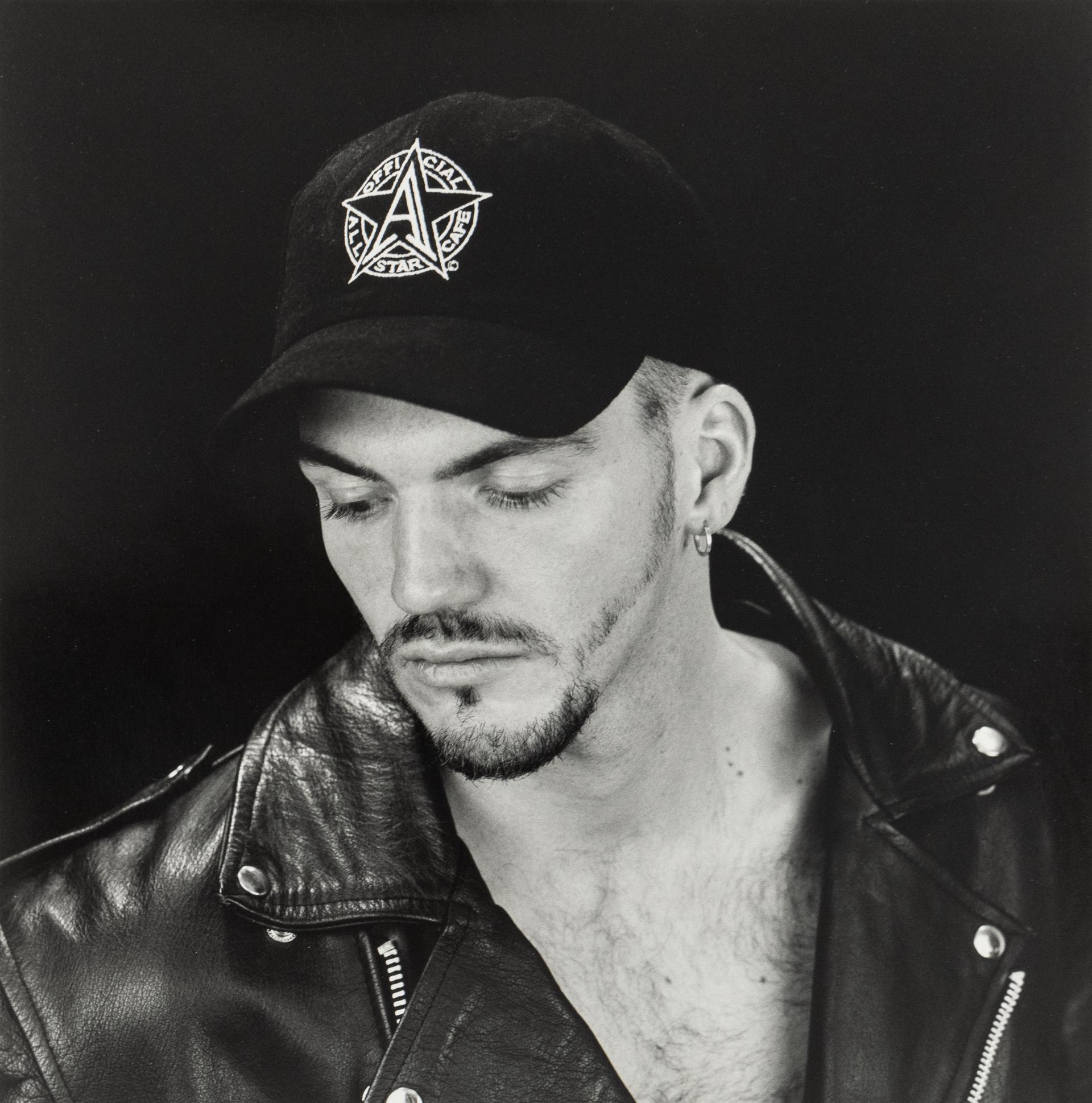 Victor Carnuccio Black and White Photograph - Cliff, 1990s Queer Male Portrait Photography