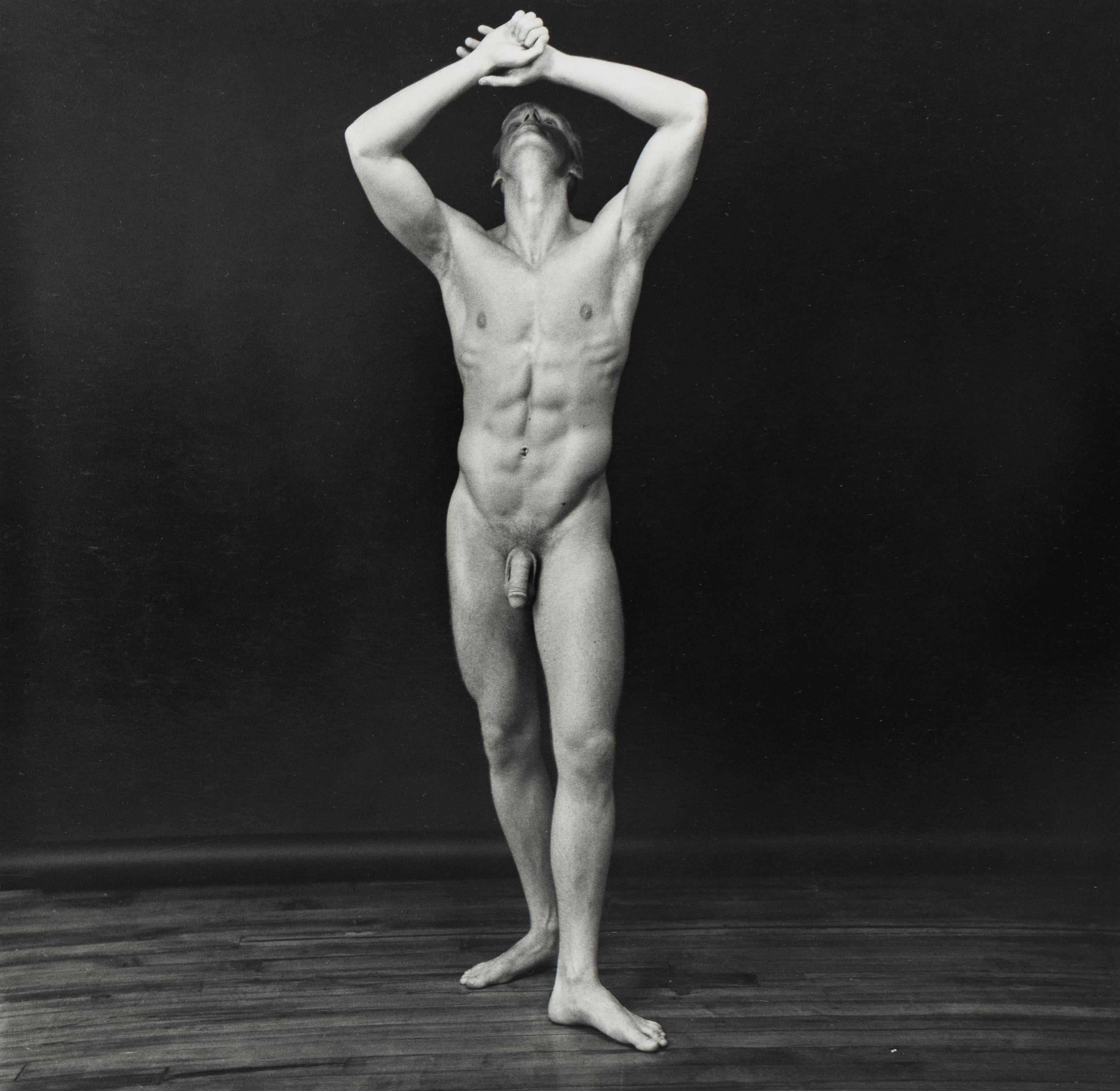 Victor Carnuccio Black and White Photograph - Portrait - Gregory, Contemporary Black and White Male Nude Portrait Photography