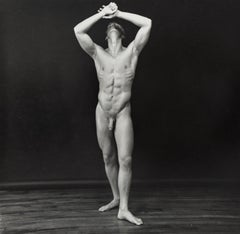 Portrait - Gregory, Contemporary Black and White Male Nude Portrait Photography