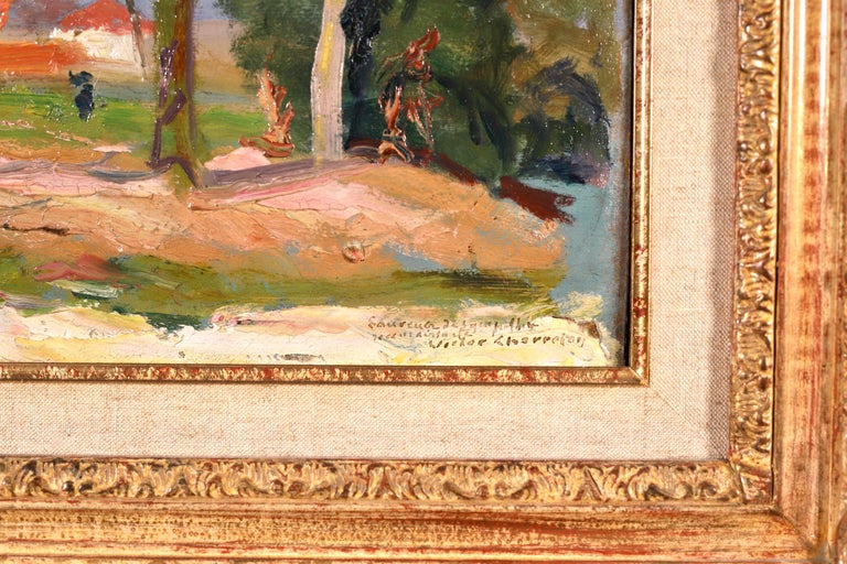 victor-charreton-figures-in-the-woods-19th-century-oil-trees-and