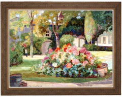 Fleurs dans le parc de Victor Charreton