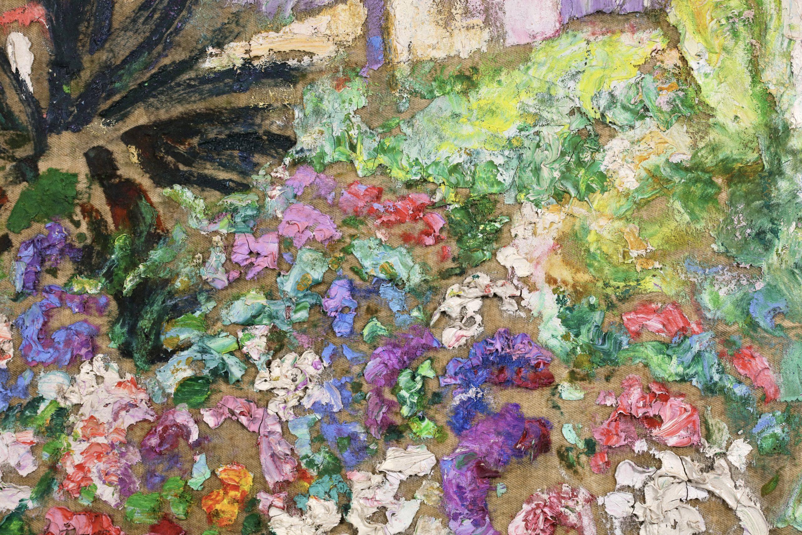 Jardi Fleuri - Paesaggio post impressionista dipinto a olio da Victor Charreton 2