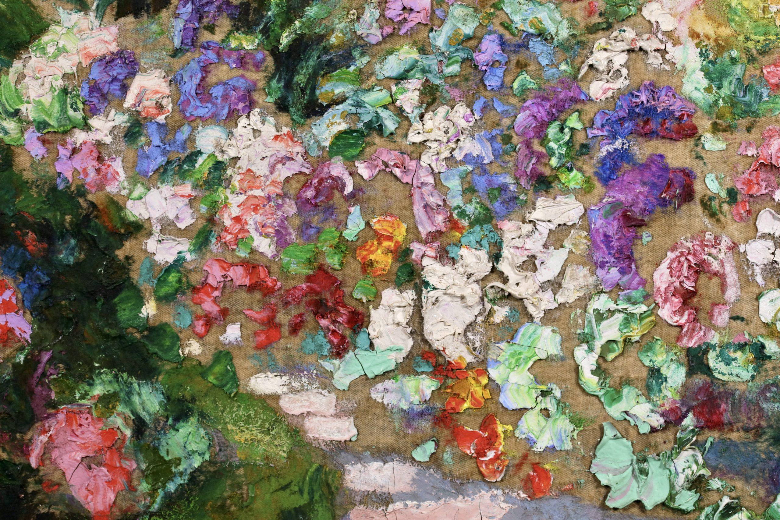 Jardi Fleuri - Paesaggio post impressionista dipinto a olio da Victor Charreton 3