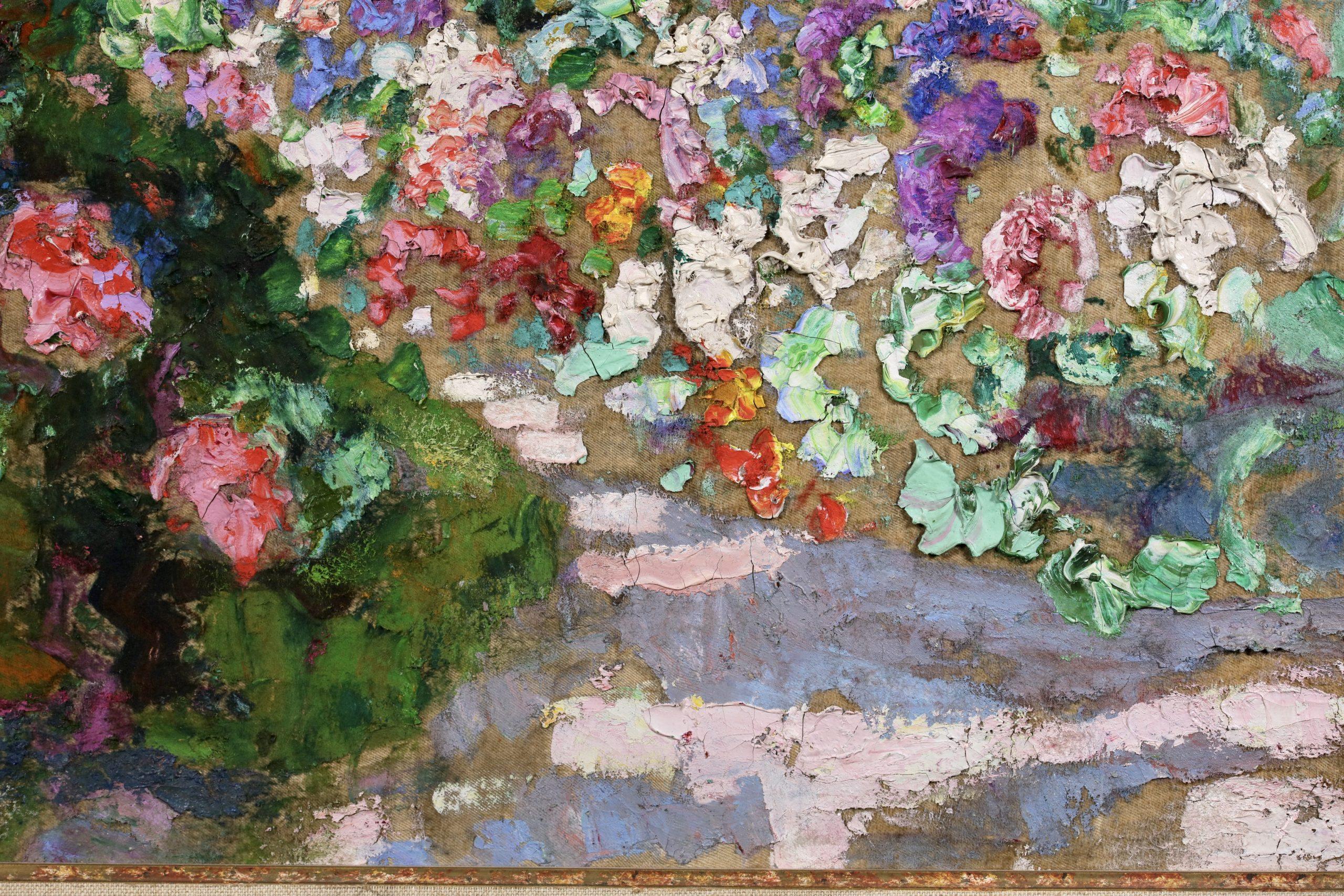 Jardi Fleuri - Paesaggio post impressionista dipinto a olio da Victor Charreton 5