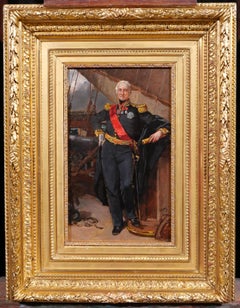 Portrait du vice-admiral Jacques Bergeret (1771-1857), 1858, marine française
