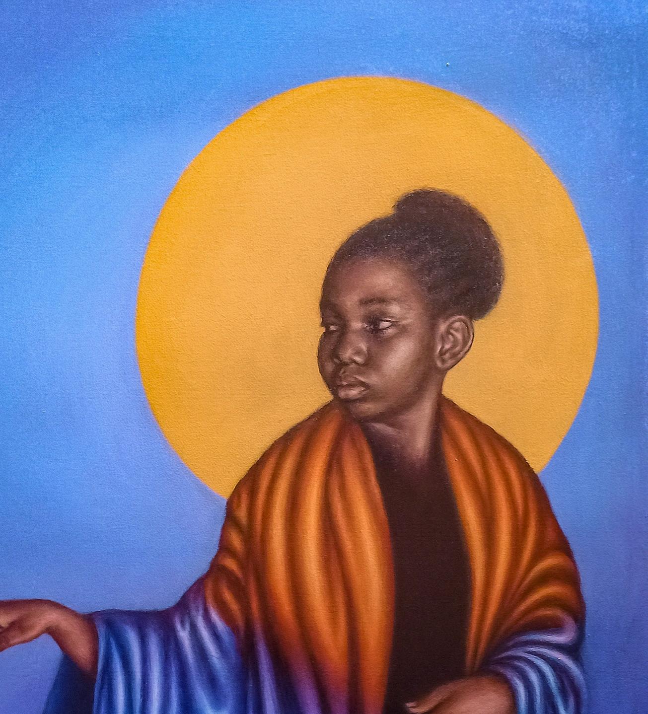 Mantelli 2: Condanna - Painting Espressionista di Victor Anachuna